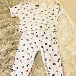 2 piece joggers and top Outfit